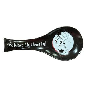 Disney Mickey and Minnie Ceramic Spoon Rest